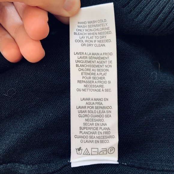 SPLENDID Black Cowl Neck Sweater Dress - Size M - Picture 10 of 11